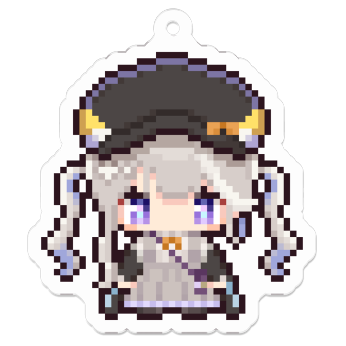 しゅか通常アクリルキーホルダー - 50 x 50 (mm)