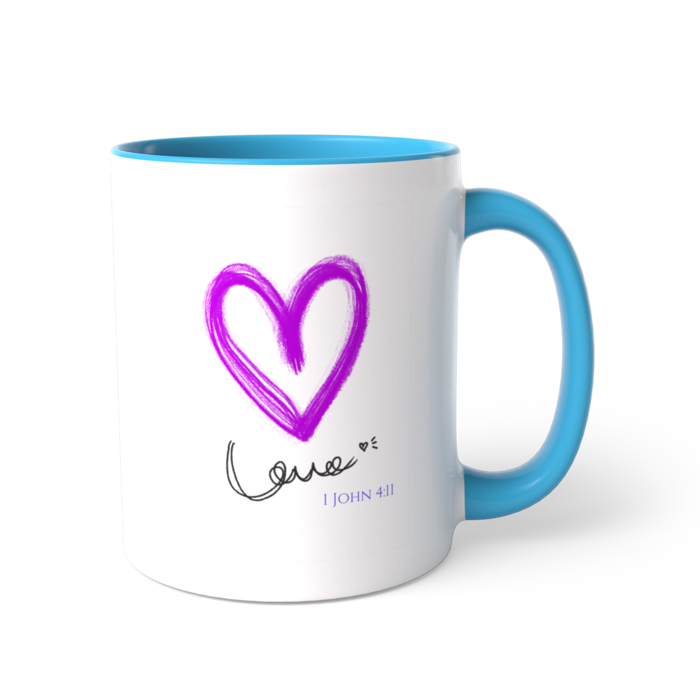 ツートンカラーマグカップ - 直径 8.2cm / 高さ 9.5cm