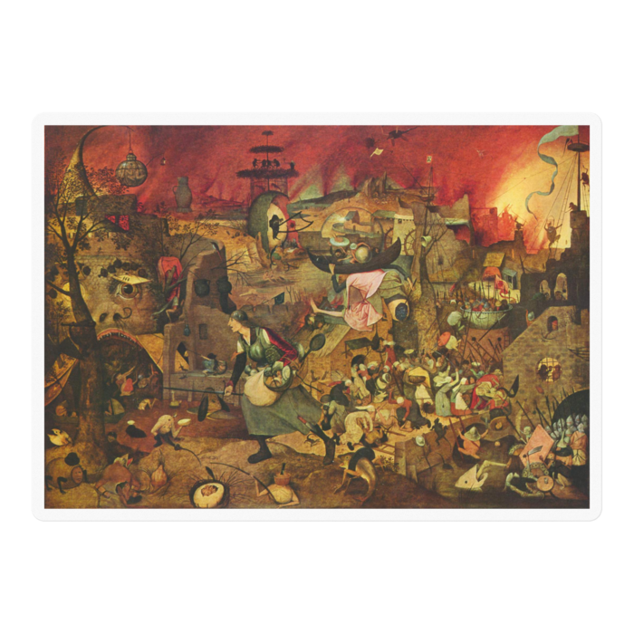 ステッカー - 100 x 100 (mm)
