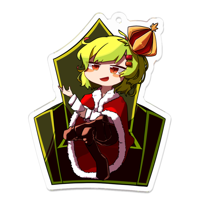 【7cm】Kingアクリルキーホルダー  きりあきver