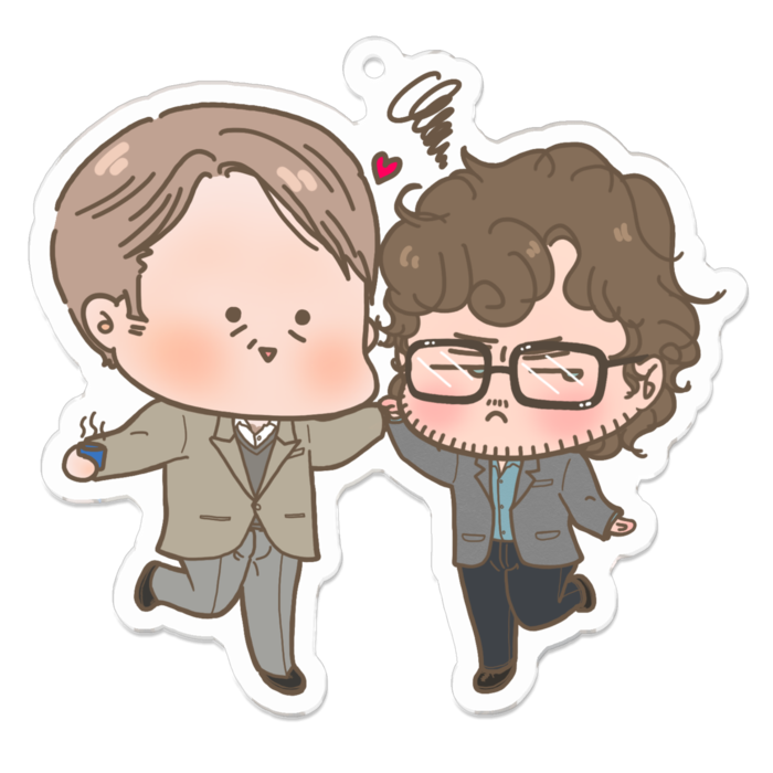 アクリルキーホルダー - 70 x 70 (mm)