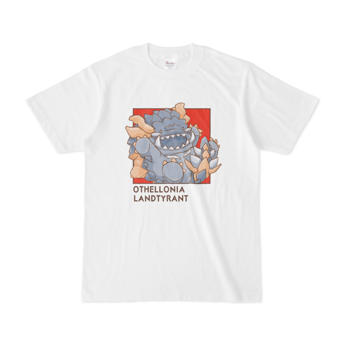 ちびキャラ「ランドタイラント」 デザインTシャツ（S/ホワイト）