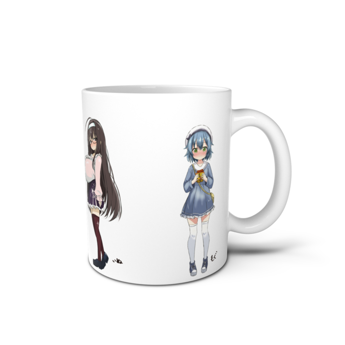 マグカップ - 直径 8 cm / 高さ 9.5 cm