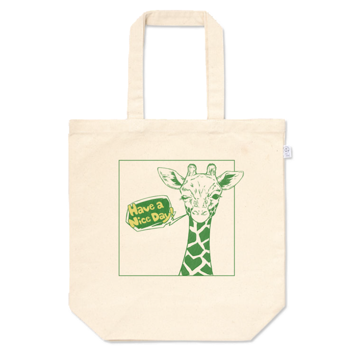 キリンさんトート　green