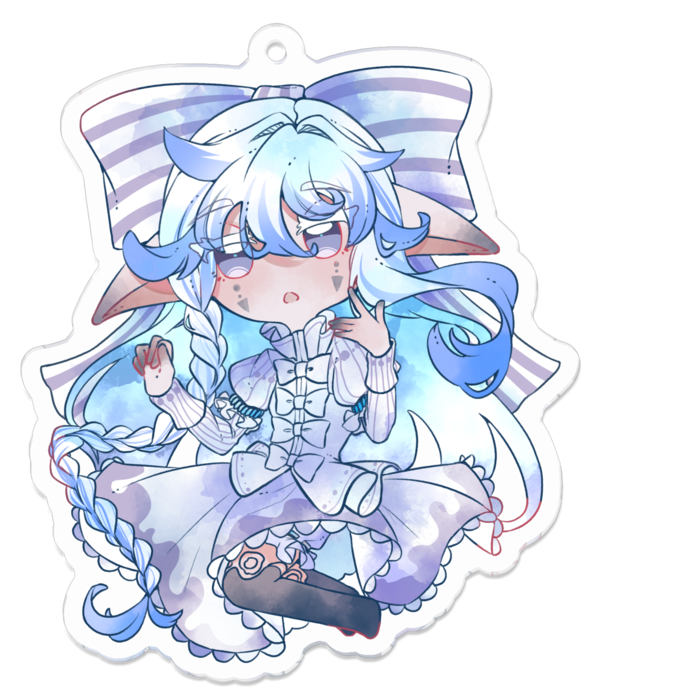 アクリルキーホルダー - 70 x 70 (mm)