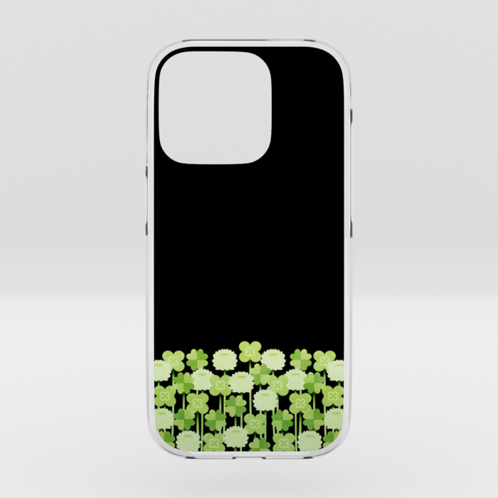 クリアiPhoneケース　黒色　iPhone 15Pro