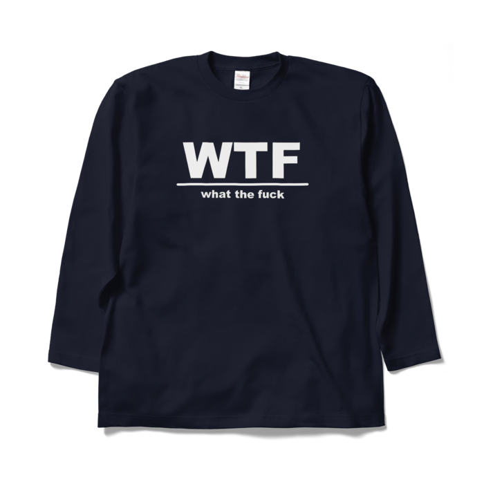 ロングスリーブTシャツ - XL - ネイビー