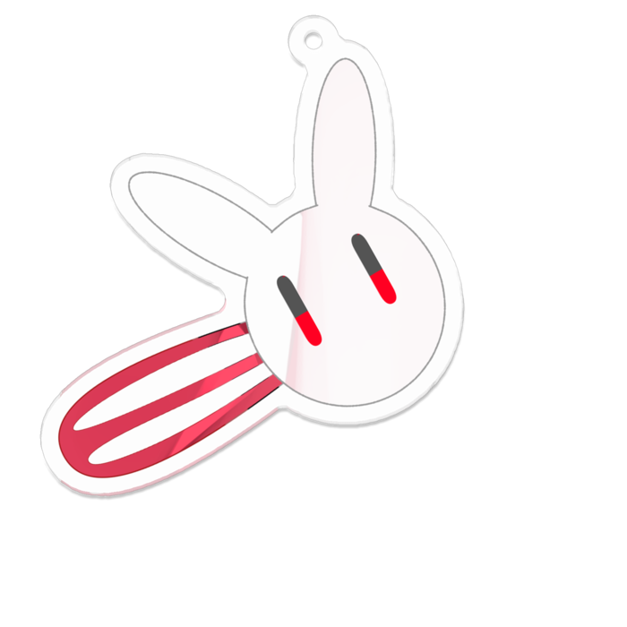 アクリルキーホルダー - 70 x 70 (mm)