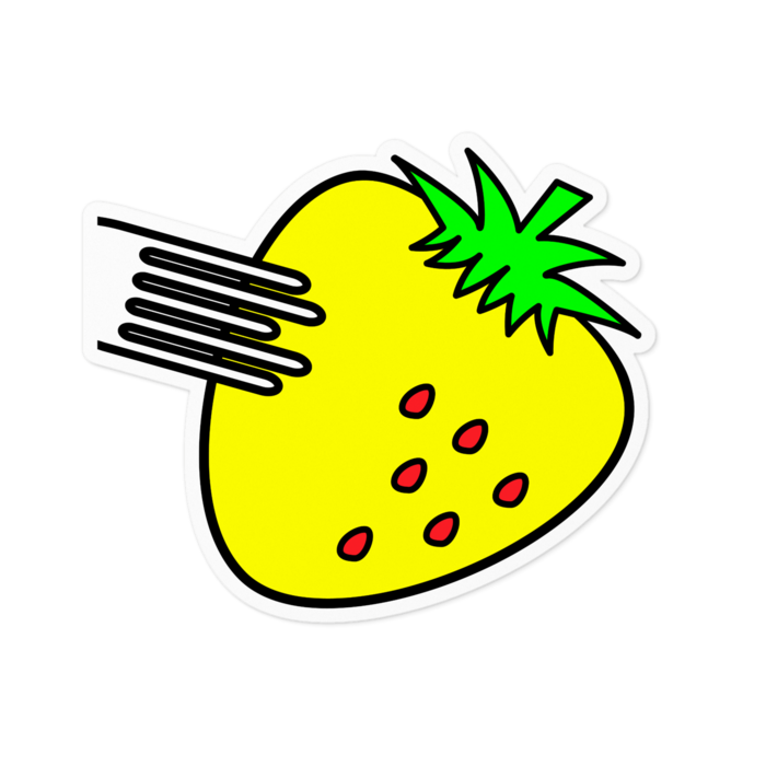 ステッカー - 100 x 100 (mm)