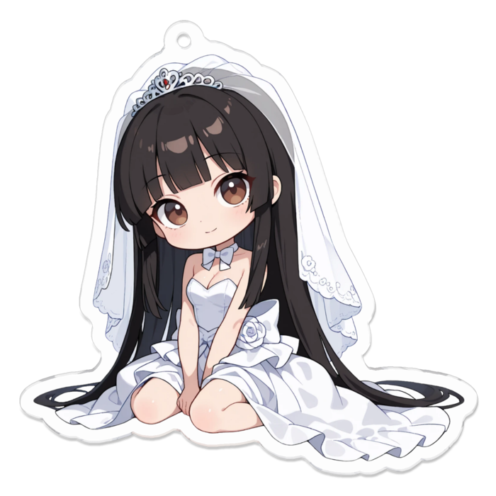 アクリルキーホルダー - 70 x 70 (mm)(キャラのみ)