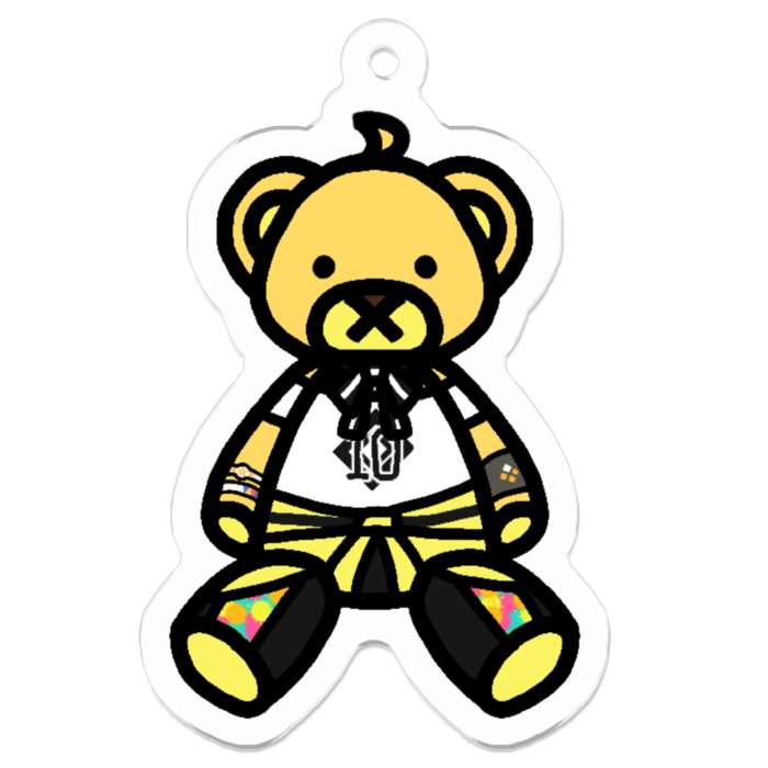 朝日ソラアクリルキーホルダー - 50 x 50 (mm)