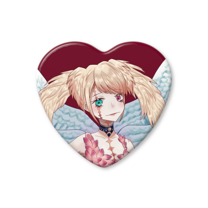 ルル_女体_ハート缶バッジ