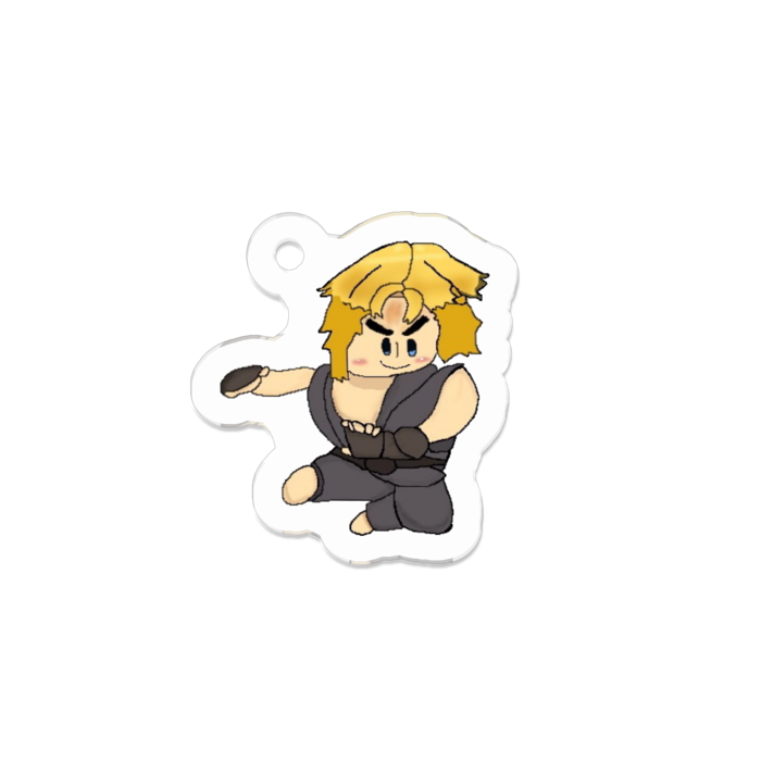 アクリルキーホルダー ケングレー Hazukinisio Booth アクリルキーホルダー ケングレー Hazukinisio Booth