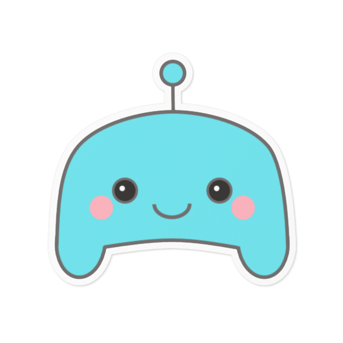 ステッカー - 100 x 100 (mm)