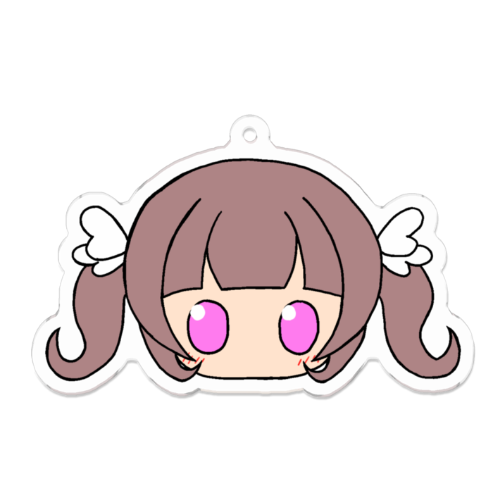 アクリルキーホルダー - 70 x 70 (mm)
