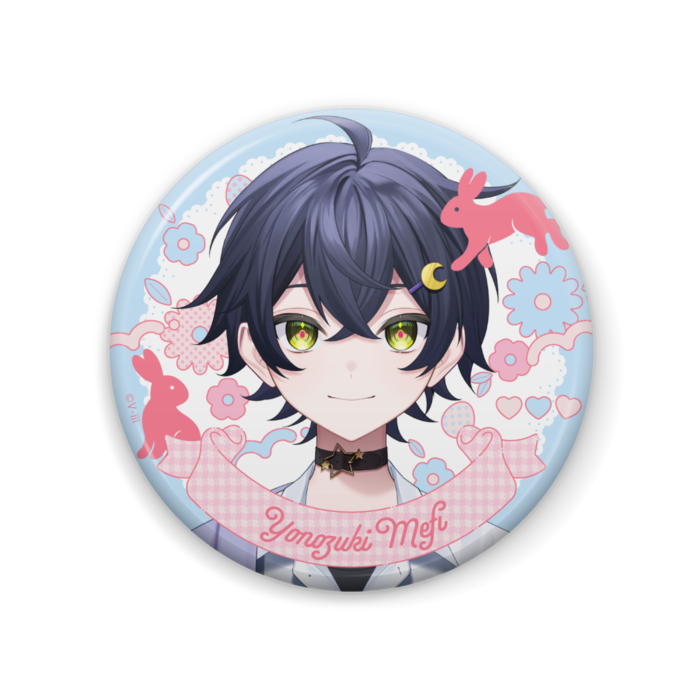 【夜ノ月メフィ】イースター 缶バッジ 57mm