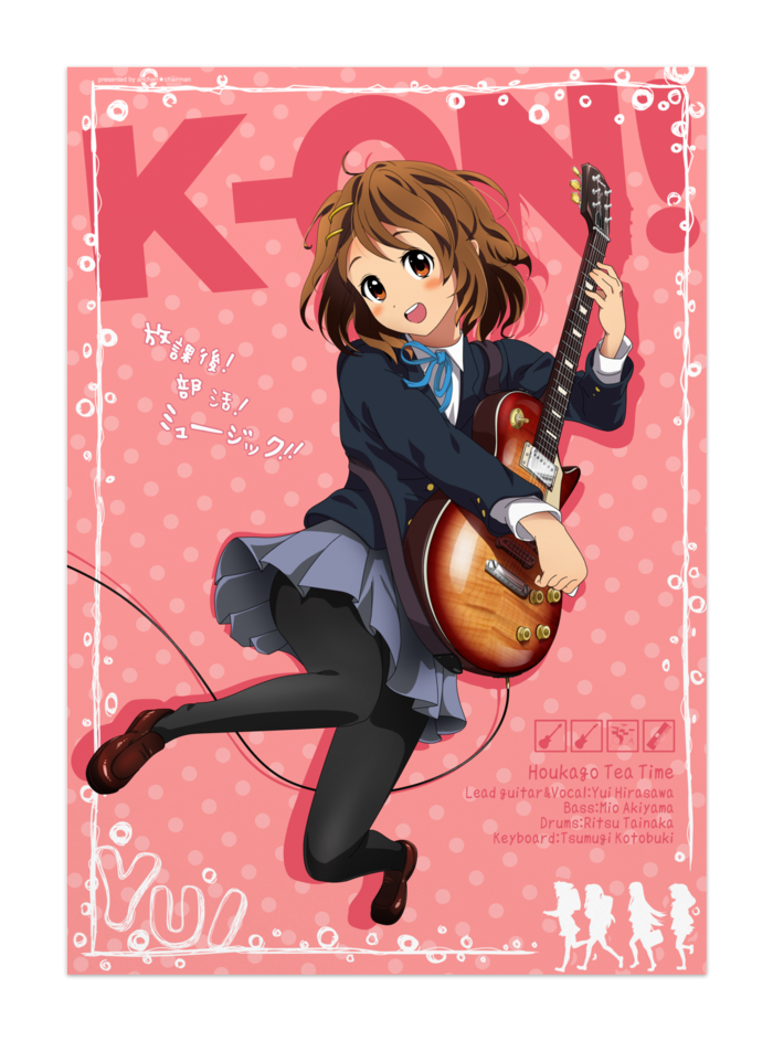 【ポスター】 平沢 唯ちゃん ポスター [K-ON!]