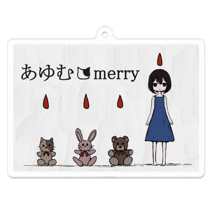 アクリルキーホルダー - 70 x 70 (mm)