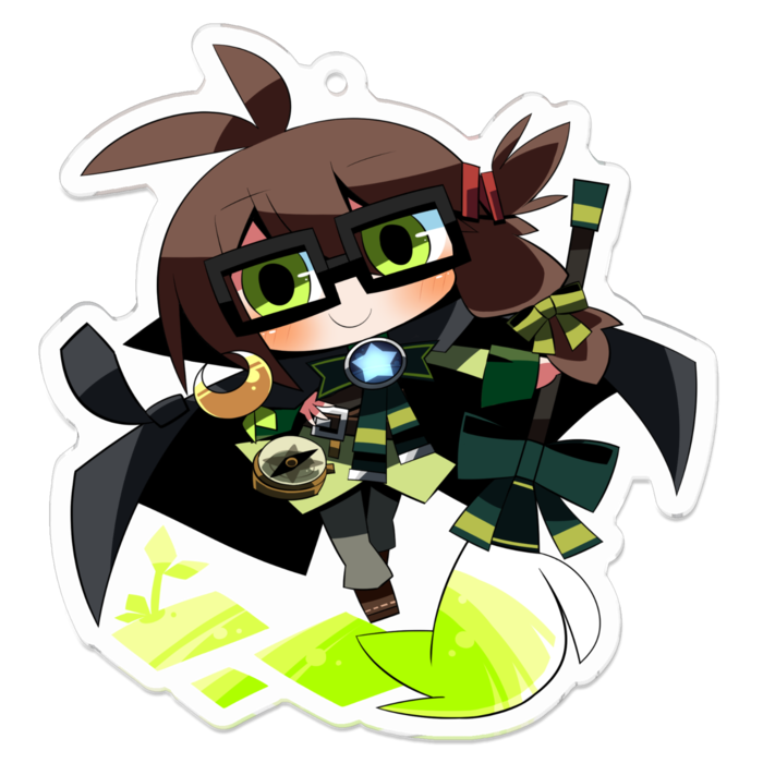 アクリルキーホルダー - 70 x 70 (mm)