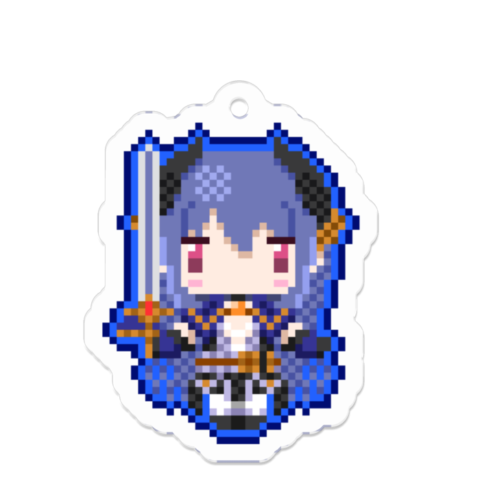 アクリルキーホルダー - 50 x 50 (mm)