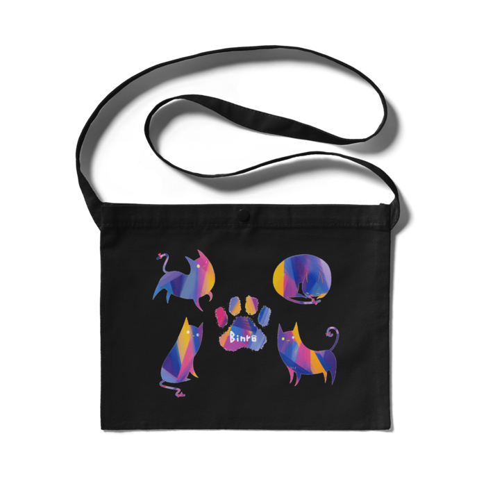 サコッシュ - 300 x 230 (mm)ブラック