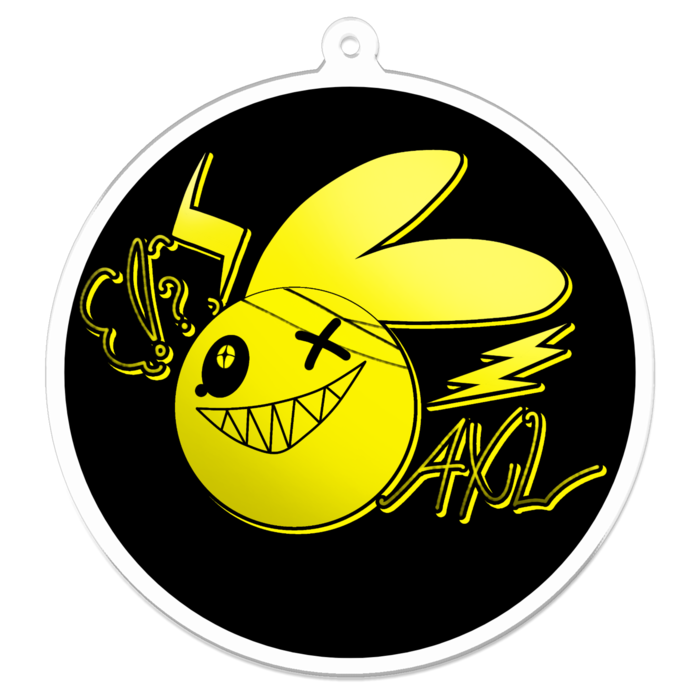 アクリルキーホルダー - 70 x 70 (mm)