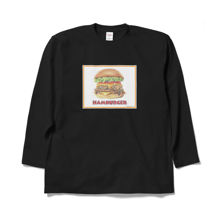 ロングスリーブTシャツ - XL - ブラック