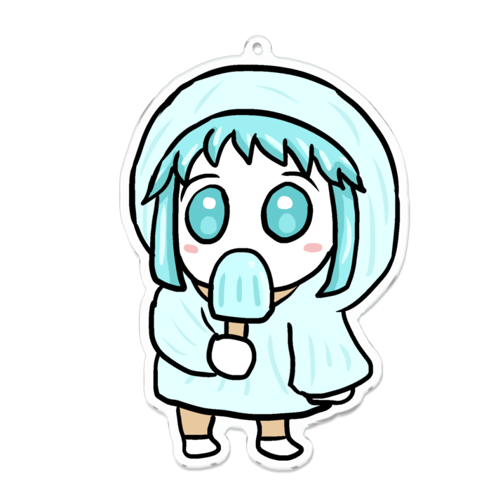 アクリルキーホルダー - 100 x 100 (mm)
