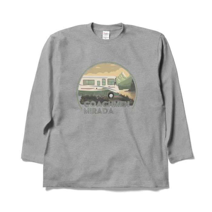 ロングスリーブTシャツ - XL - 杢グレー