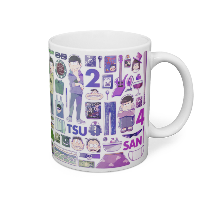 マグカップ - 直径8cm / 高さ9.5cm