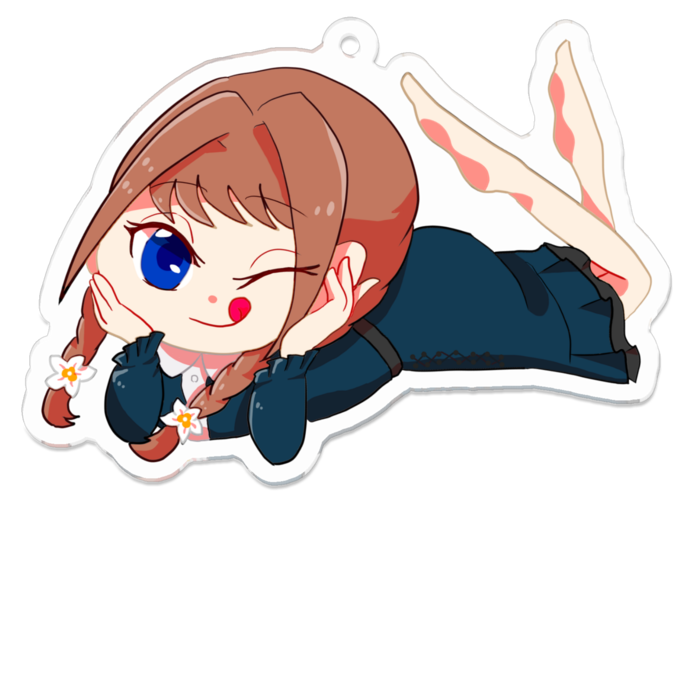 アクリルキーホルダー - 70 x 70 (mm)
