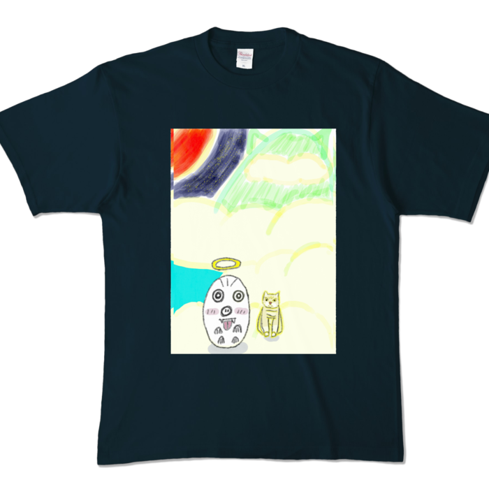 カラーTシャツ - XL - ネイビー (濃色)