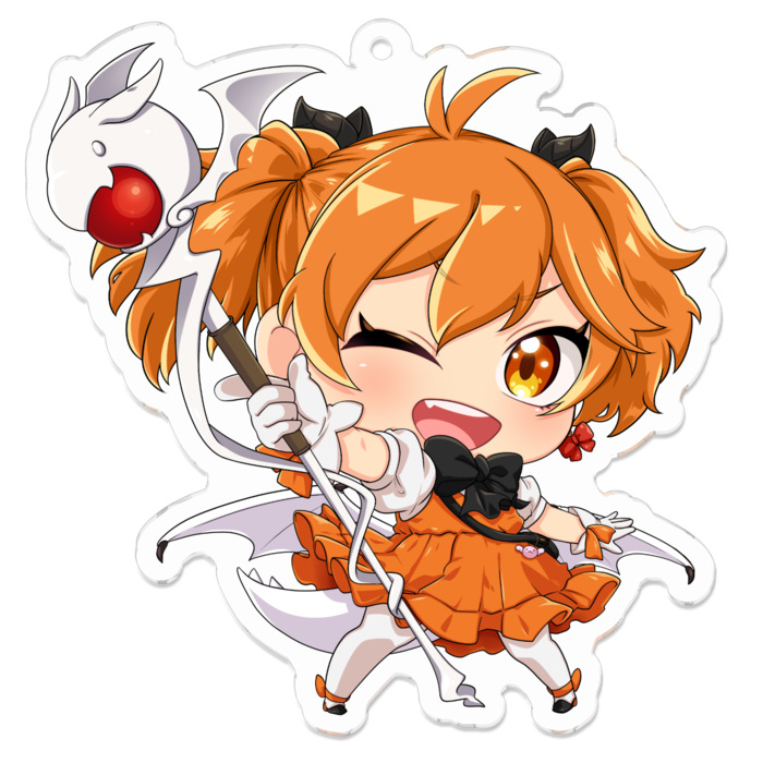 アクリルキーホルダー - 70 x 70 (mm)