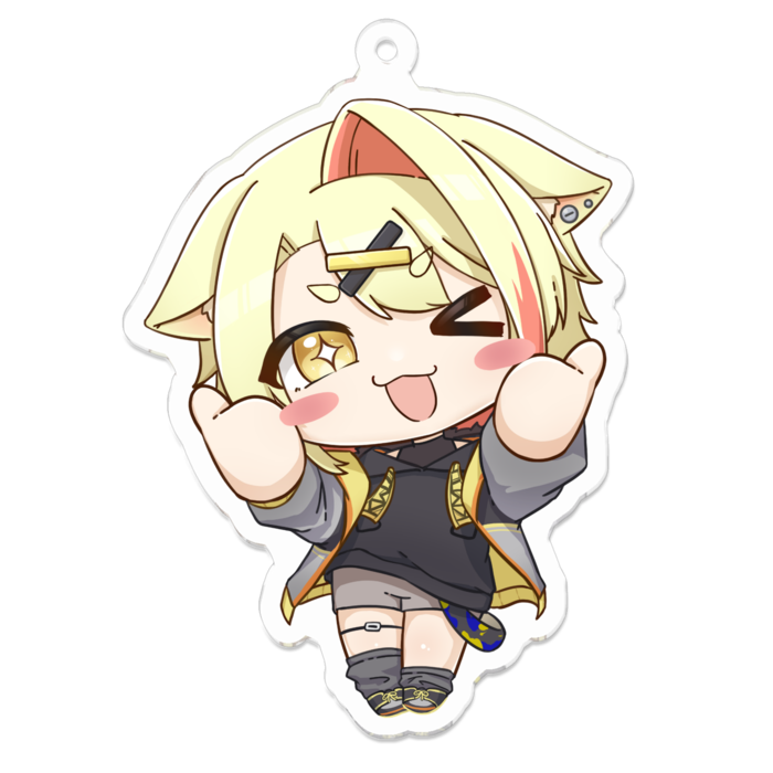 アクリルキーホルダー - 70 x 70 (mm)