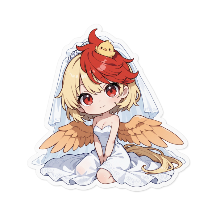 ステッカー - 100 x 100 (mm)(キャラのみ)