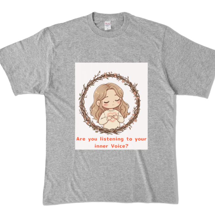 カラーTシャツ - XL - 杢グレー (濃色)