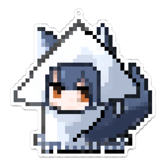 アクリルキーホルダー - 100 x 100 (mm)