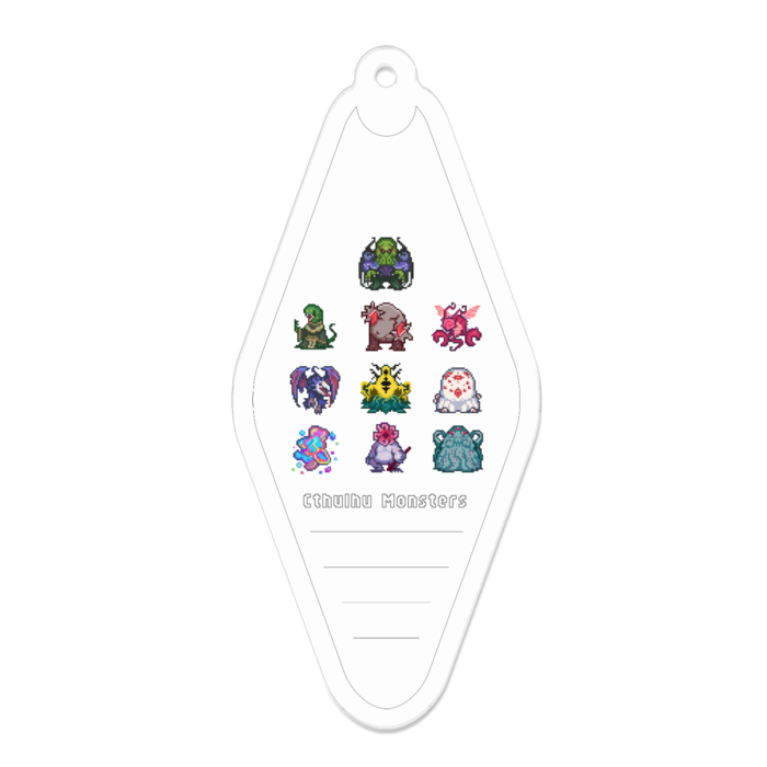 アクリルキーホルダー - 70 x 70 (mm)