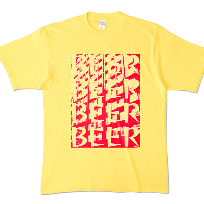 カラーTシャツ - XL - イエロー (濃色)