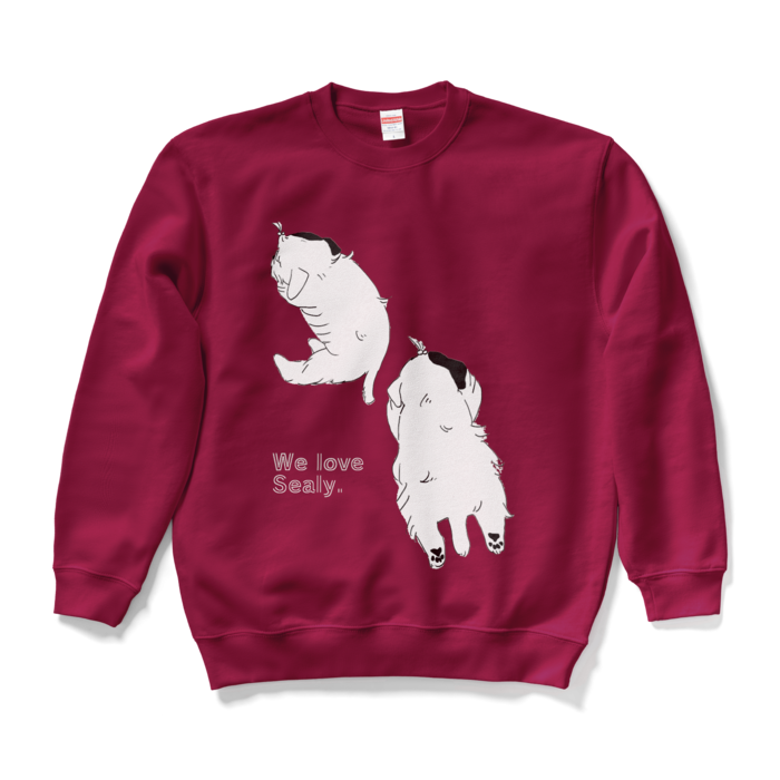 スウェット - L - バーガンディ