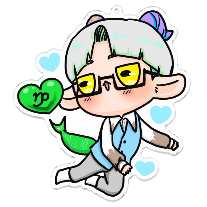 アクリルキーホルダー - 100 x 100 (mm)