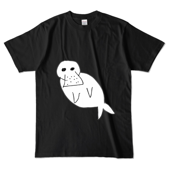 カラーTシャツ - L - ブラック (濃色)