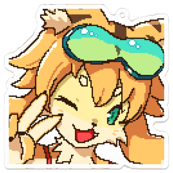 アクリルキーホルダー - 70 x 70 (mm)