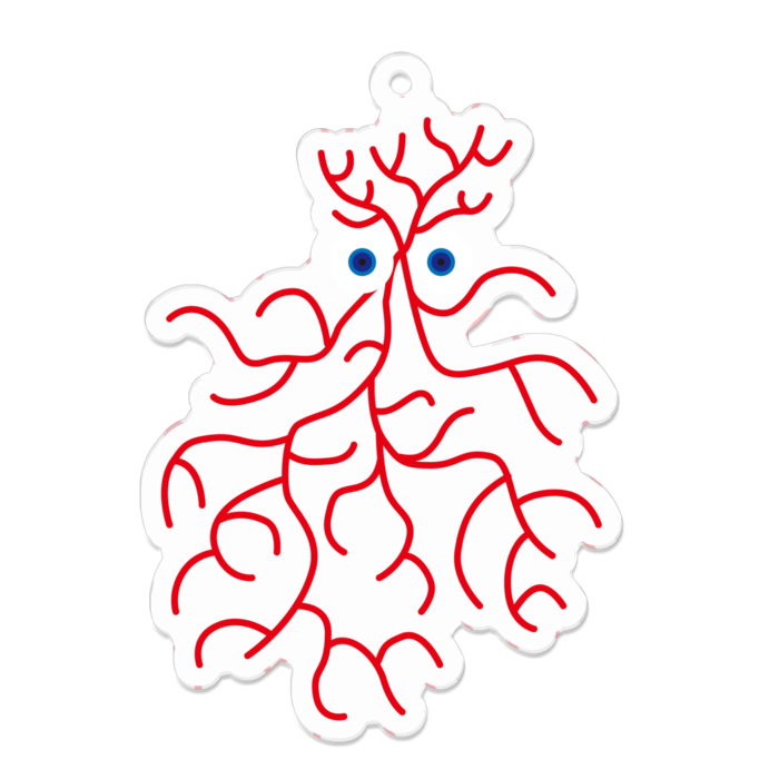 アクリルキーホルダー - 70 x 70 (mm)
