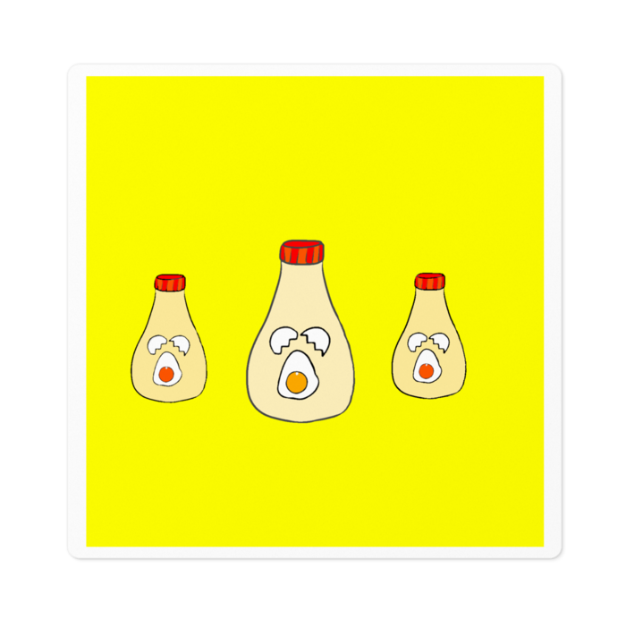 ステッカー - 100 x 100 (mm)