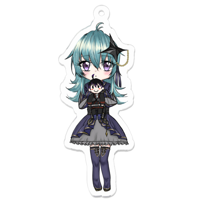 アクリルキーホルダー - 70 x 70 (mm)