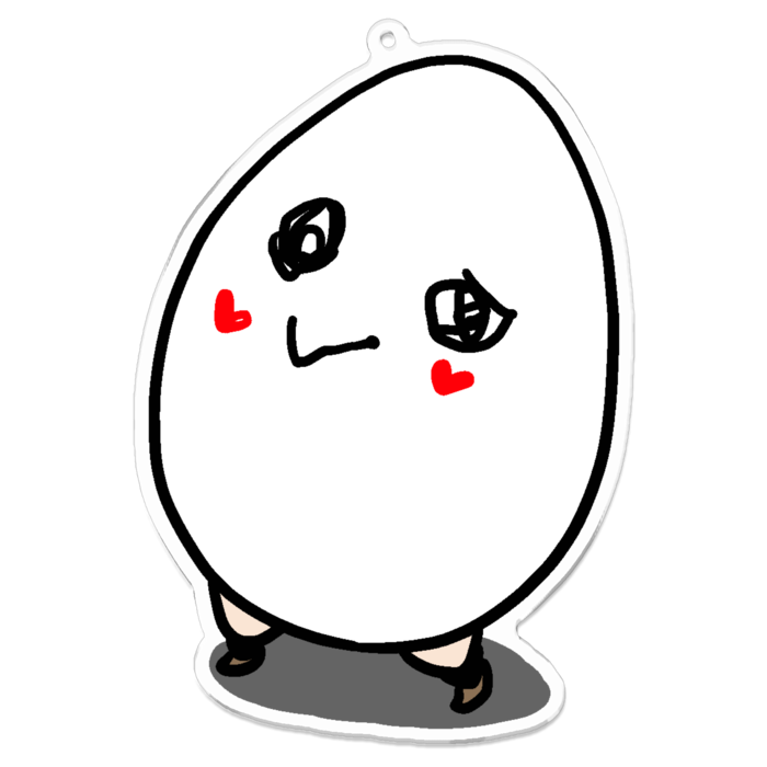 アクリルキーホルダー - 100 x 100 (mm)