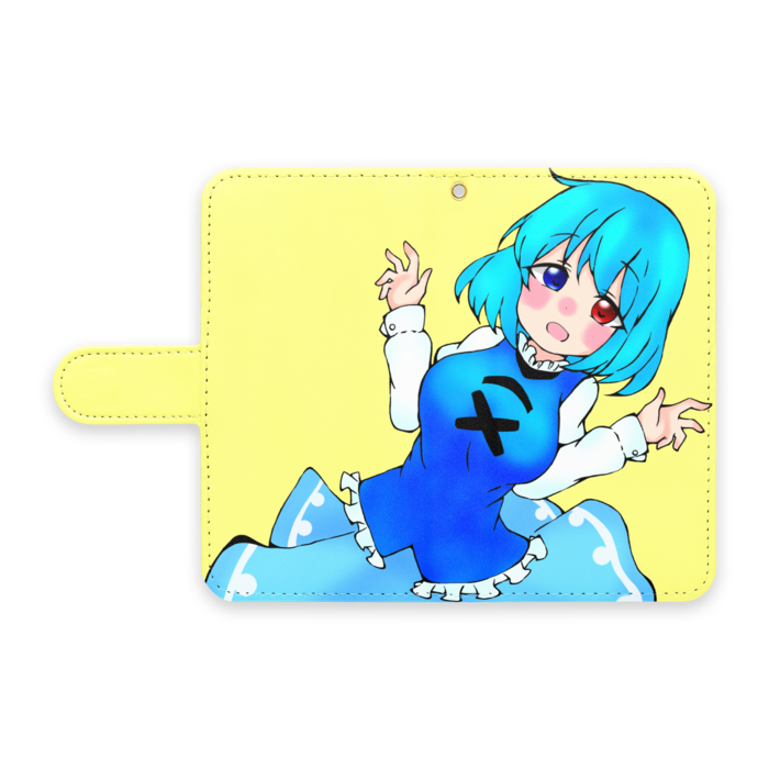 手帳型Androidケース - S - ストラップ穴 あり