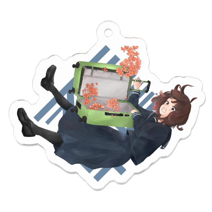 アクリルキーホルダー - 50 x 50 (mm)