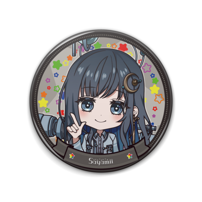 さやみぃ【通常衣装】缶バッジ- 76mm